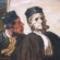 Deux avocats (Daumier) copie – 1999 - Huile sur toile