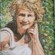 Anna au soleil - Juillet 2001 - Huile sur toile -
25 x 34
