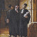 Trois avocats en consultation (Daumier) copie - Novembre 1999 - Huile sur toile – 34 x 42